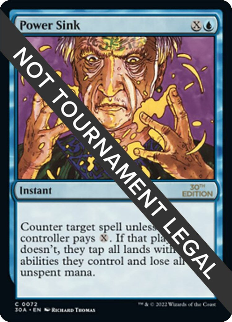 Image for Power Sink (72) [30th Anniversary Edition] - Magic: The Gathering