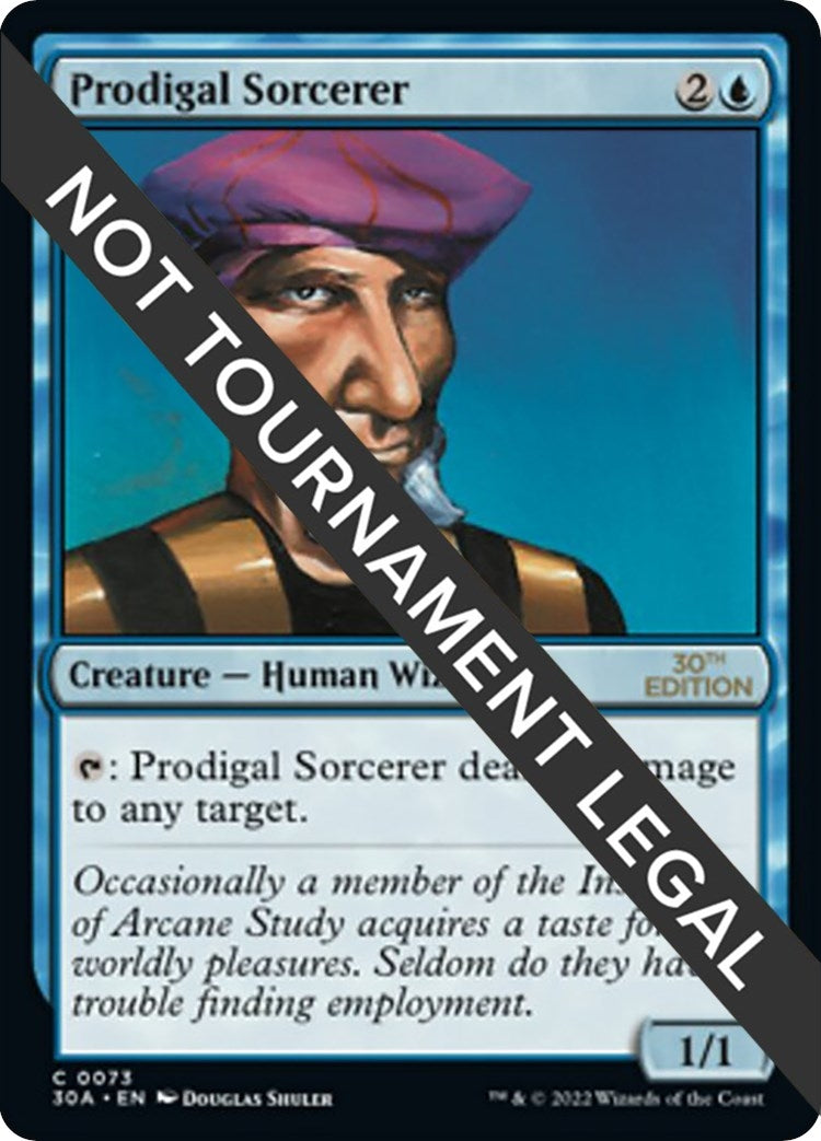 Image for Prodigal Sorcerer (73) [30th Anniversary Edition] - Magic: The Gathering