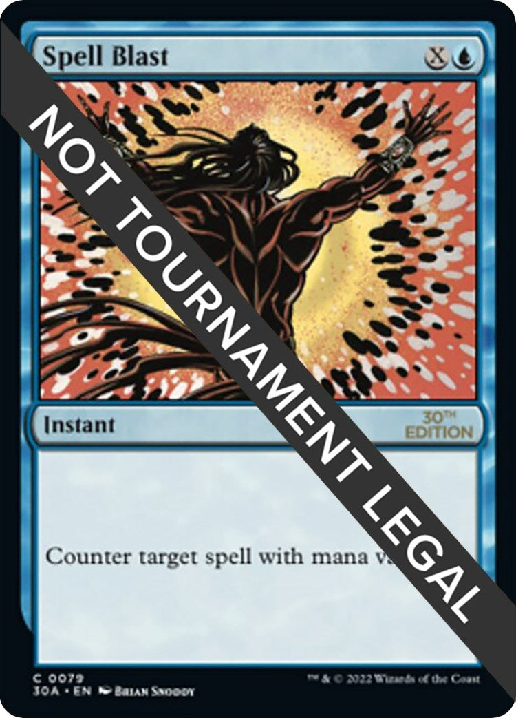 Image for Spell Blast (79) [30th Anniversary Edition] - Magic: The Gathering