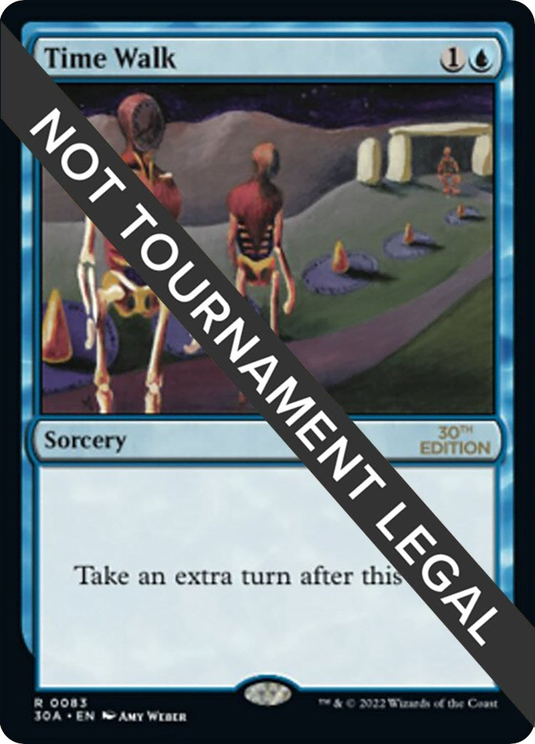 Image for Time Walk (83) [30th Anniversary Edition] - Magic: The Gathering