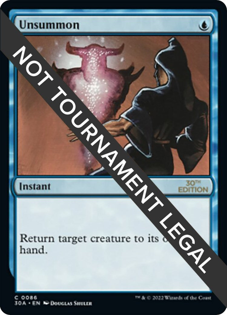 Image for Unsummon (86) [30th Anniversary Edition] - Magic: The Gathering