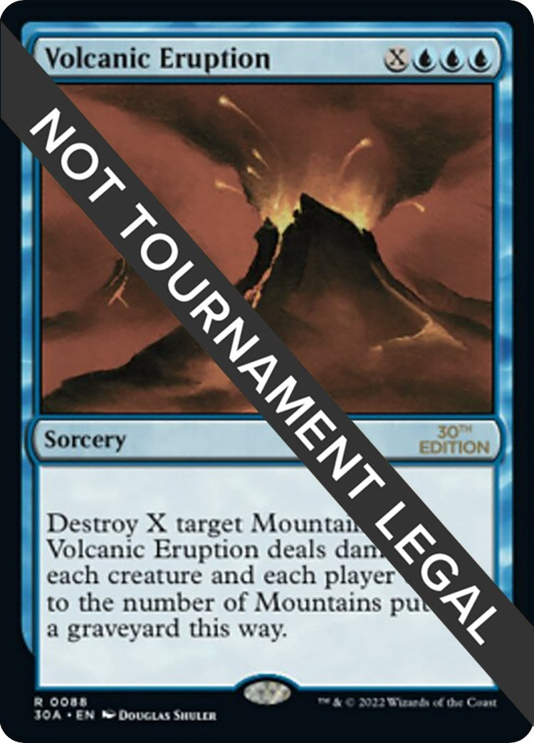 Image for Volcanic Eruption (88) [30th Anniversary Edition] - Magic: The Gathering
