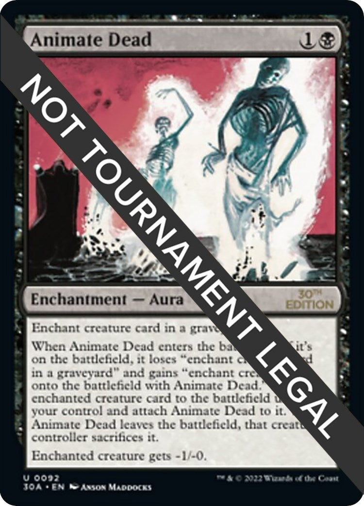 Image for Animate Dead (92) [30th Anniversary Edition] - Magic: The Gathering
