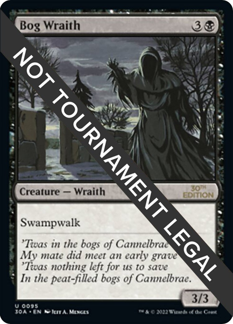 Image for Bog Wraith (95) [30th Anniversary Edition] - Magic: The Gathering