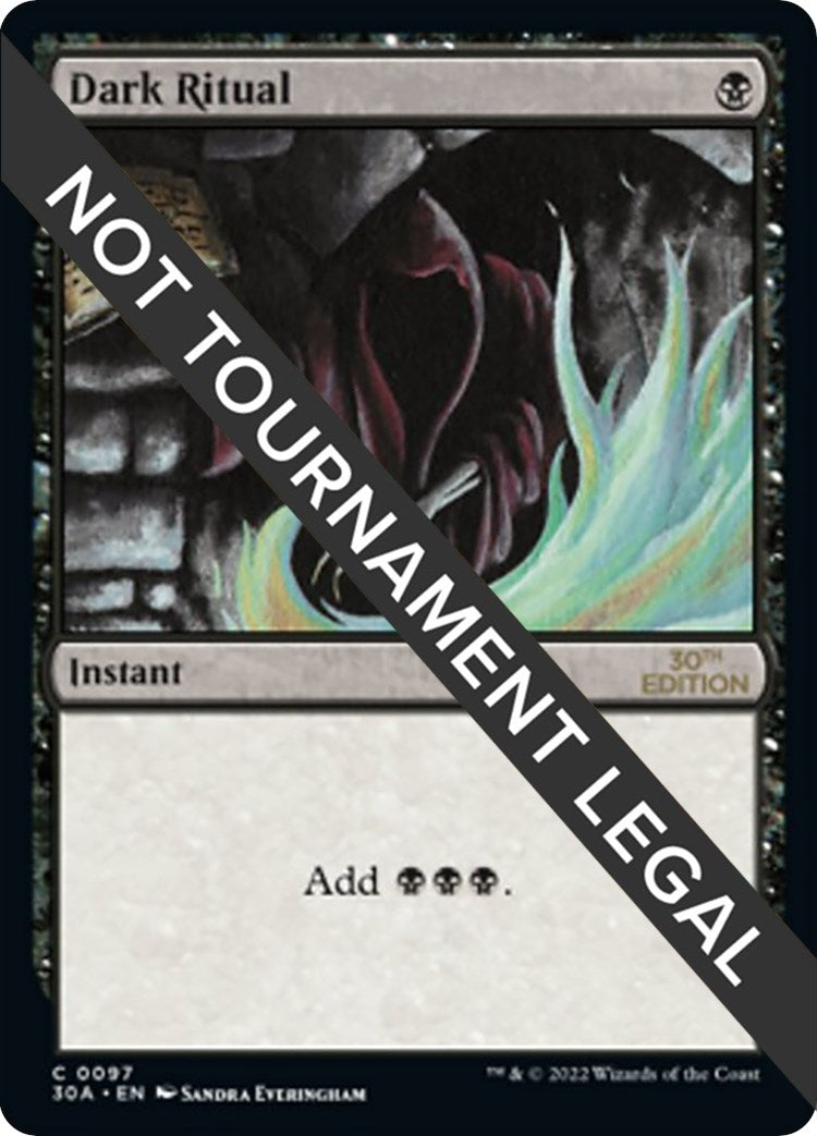 Image for Dark Ritual (97) [30th Anniversary Edition] - Magic: The Gathering