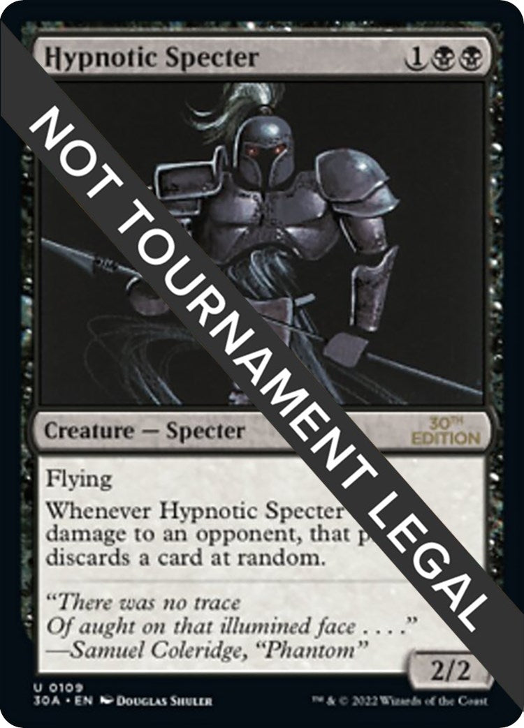 Image for Hypnotic Specter (109) [30th Anniversary Edition] - Magic: The Gathering