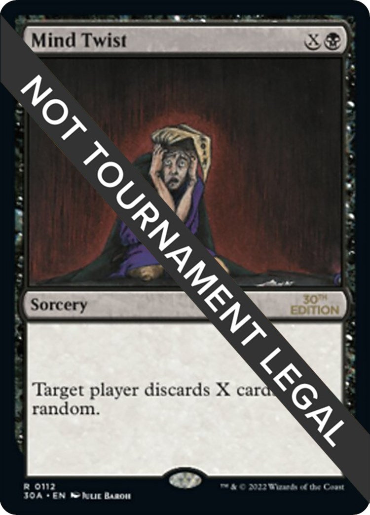 Image for Mind Twist (112) [30th Anniversary Edition] - Magic: The Gathering