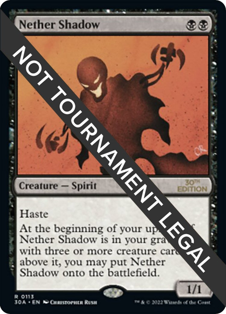 Image for Nether Shadow (113) [30th Anniversary Edition] - Magic: The Gathering