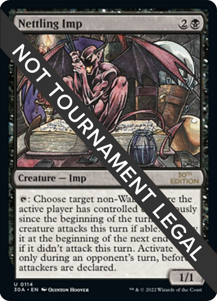 Image for Nettling Imp (114) [30th Anniversary Edition] - Magic: The Gathering