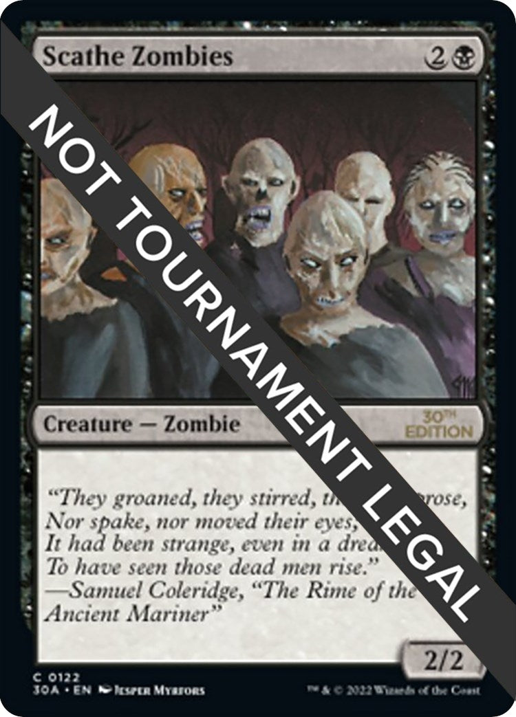 Image for Scathe Zombies (122) [30th Anniversary Edition] - Magic: The Gathering
