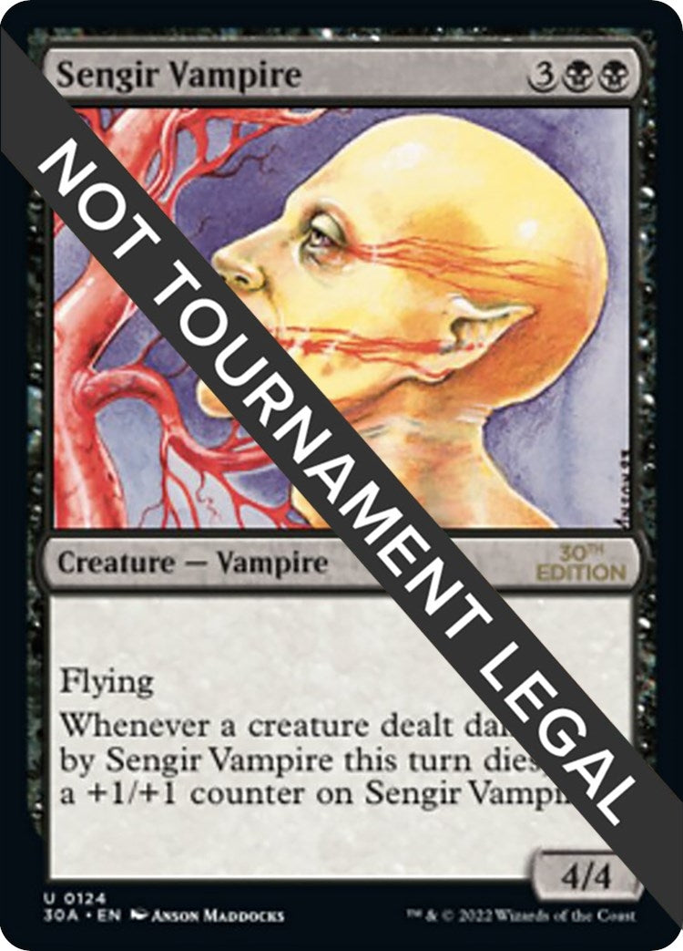 Image for Sengir Vampire (124) [30th Anniversary Edition] - Magic: The Gathering