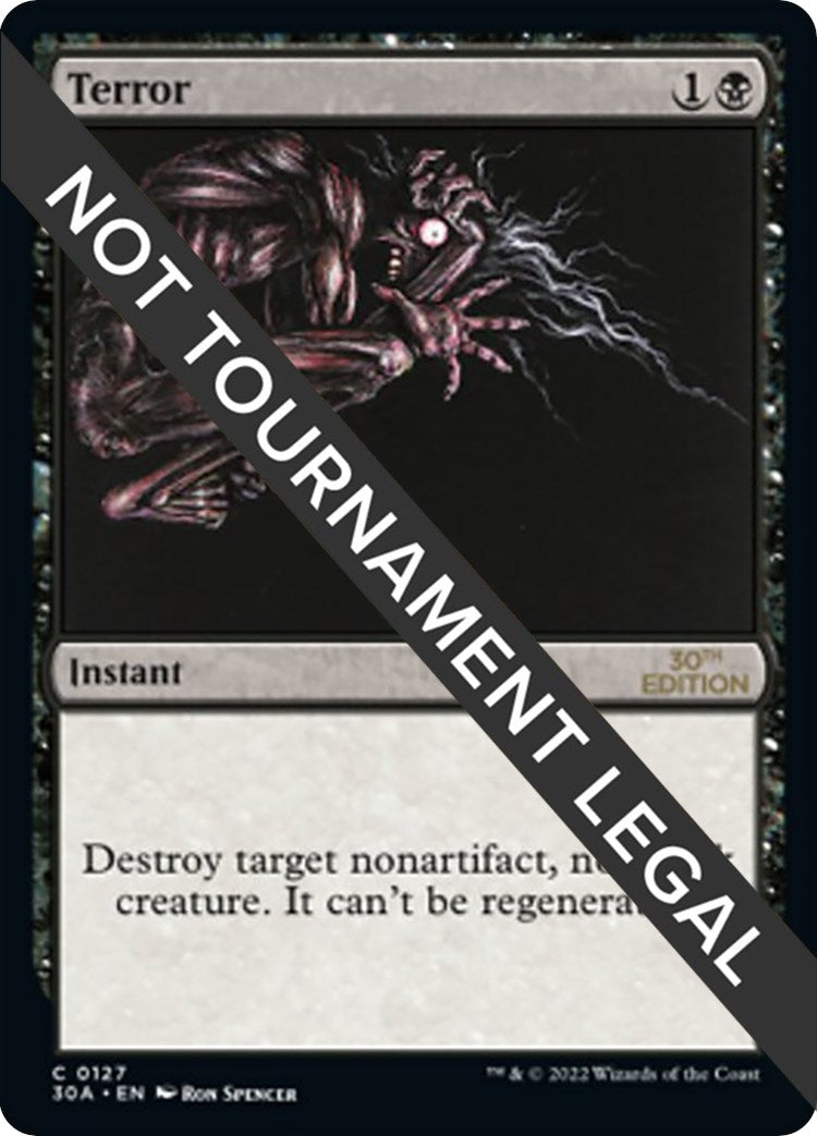 Image for Terror (127) [30th Anniversary Edition] - Magic: The Gathering