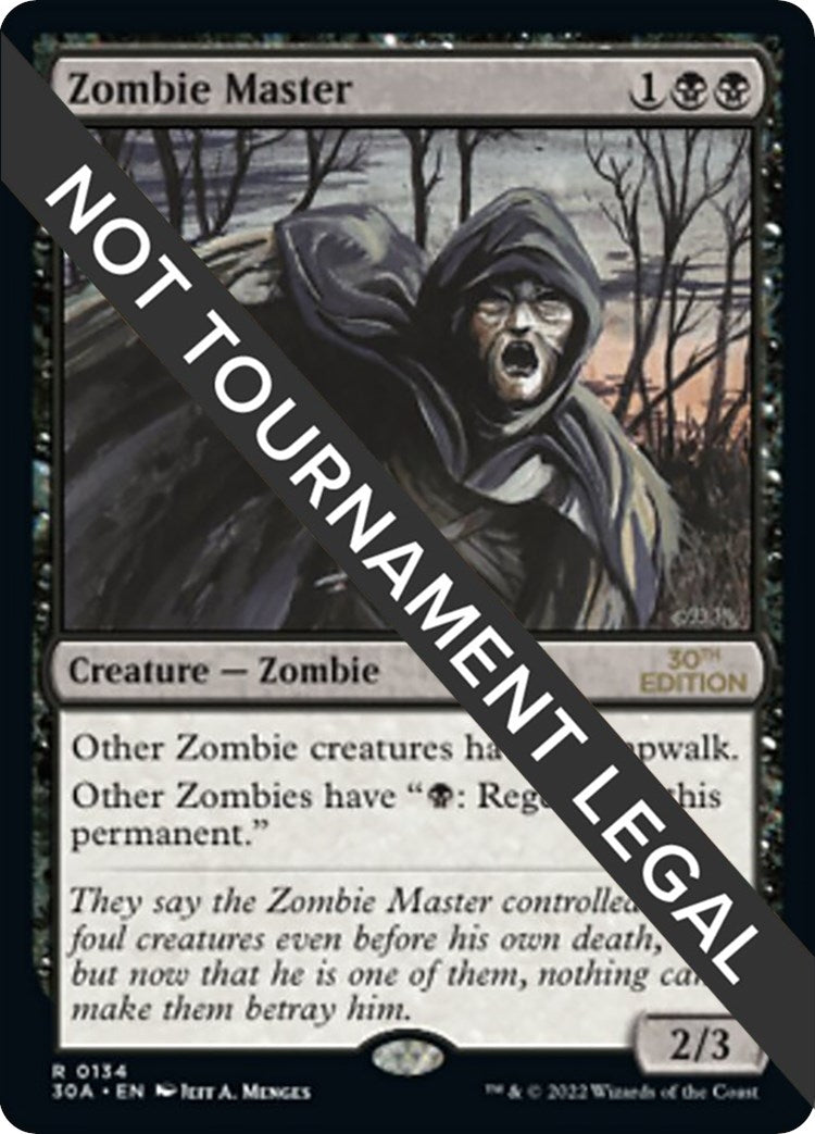 Image for Zombie Master (134) [30th Anniversary Edition] - Magic: The Gathering