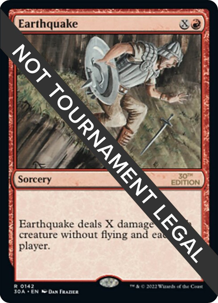 Image for Earthquake (142) [30th Anniversary Edition] - Magic: The Gathering