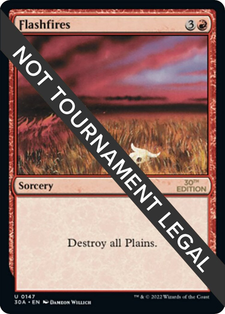 Image for Flashfires (147) [30th Anniversary Edition] - Magic: The Gathering