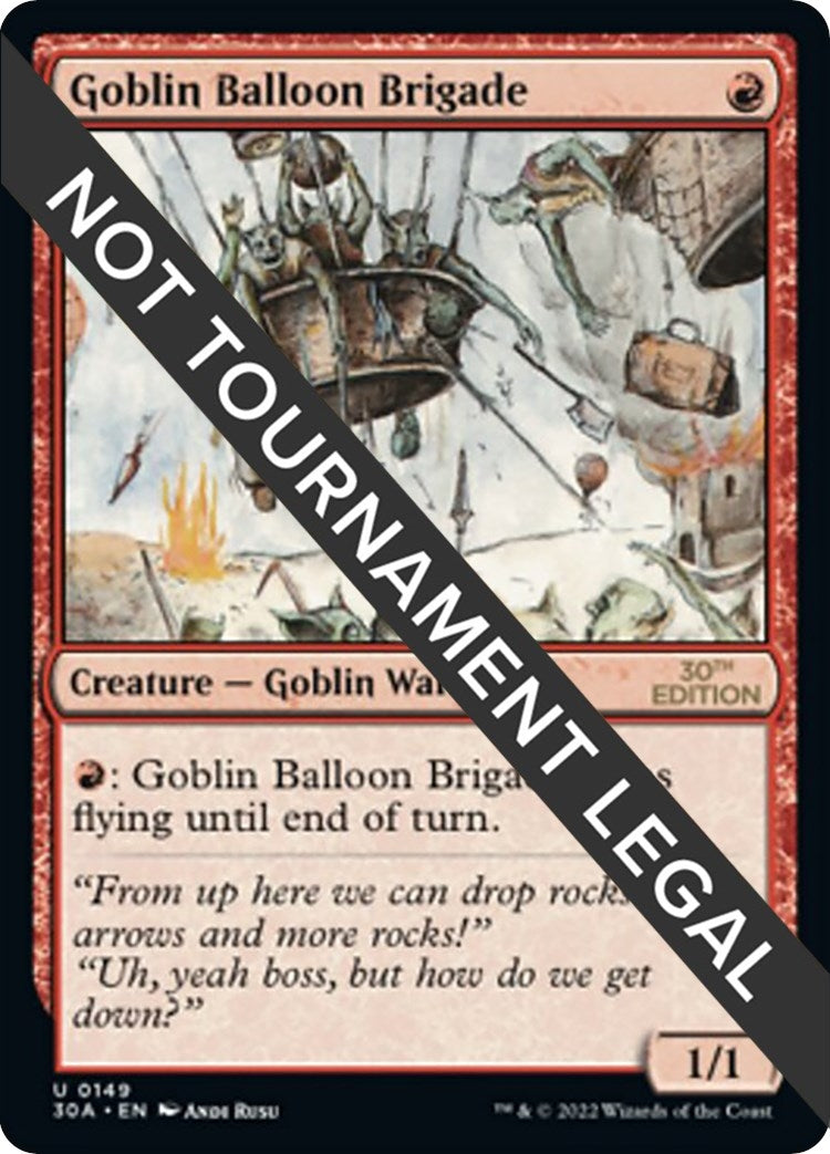 Image for Goblin Balloon Brigade (149) [30th Anniversary Edition] - Magic: The Gathering