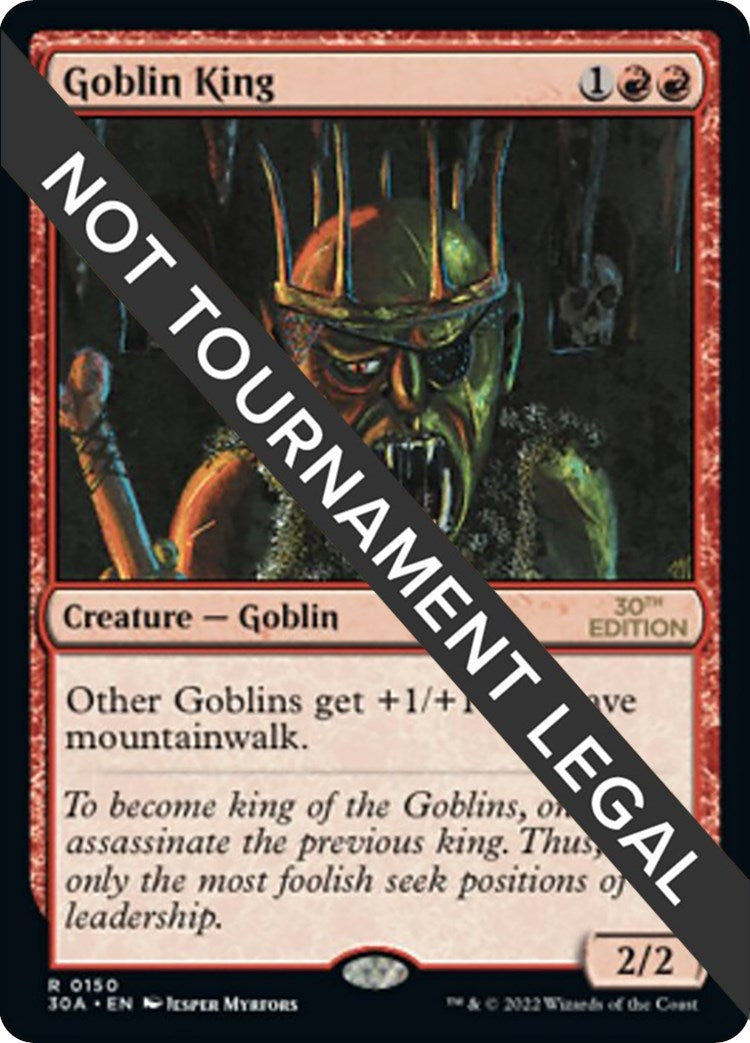 Image for Goblin King (150) [30th Anniversary Edition] - Magic: The Gathering
