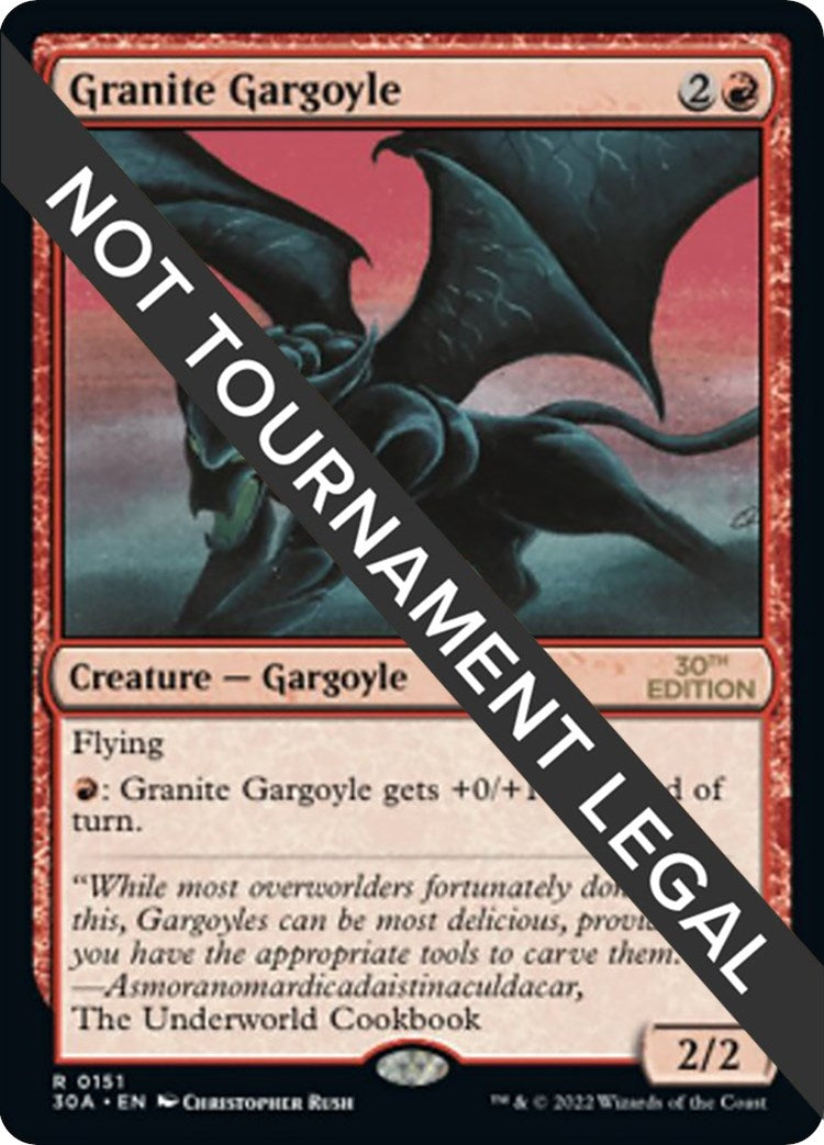 Image for Granite Gargoyle (151) [30th Anniversary Edition] - Magic: The Gathering