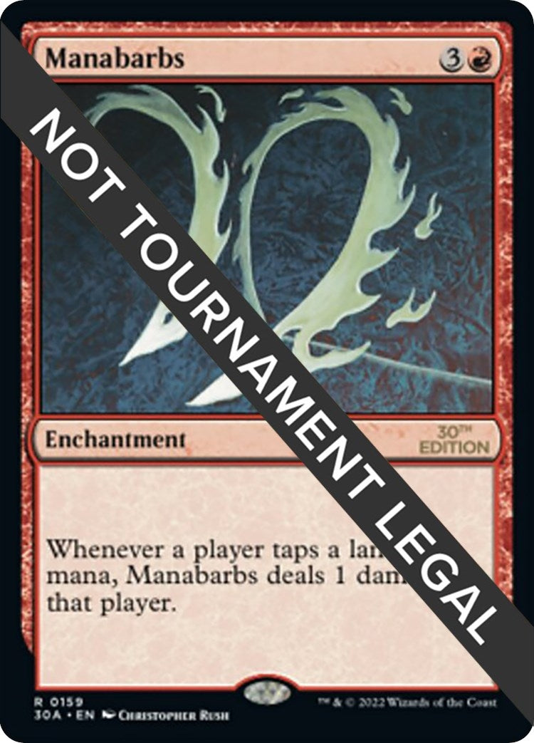 Image for Manabarbs (159) [30th Anniversary Edition] - Magic: The Gathering