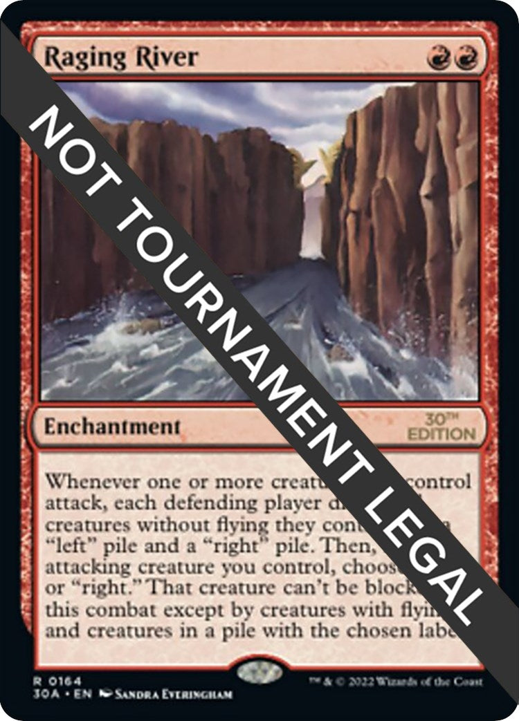 Image for Raging River (164) [30th Anniversary Edition] - Magic: The Gathering