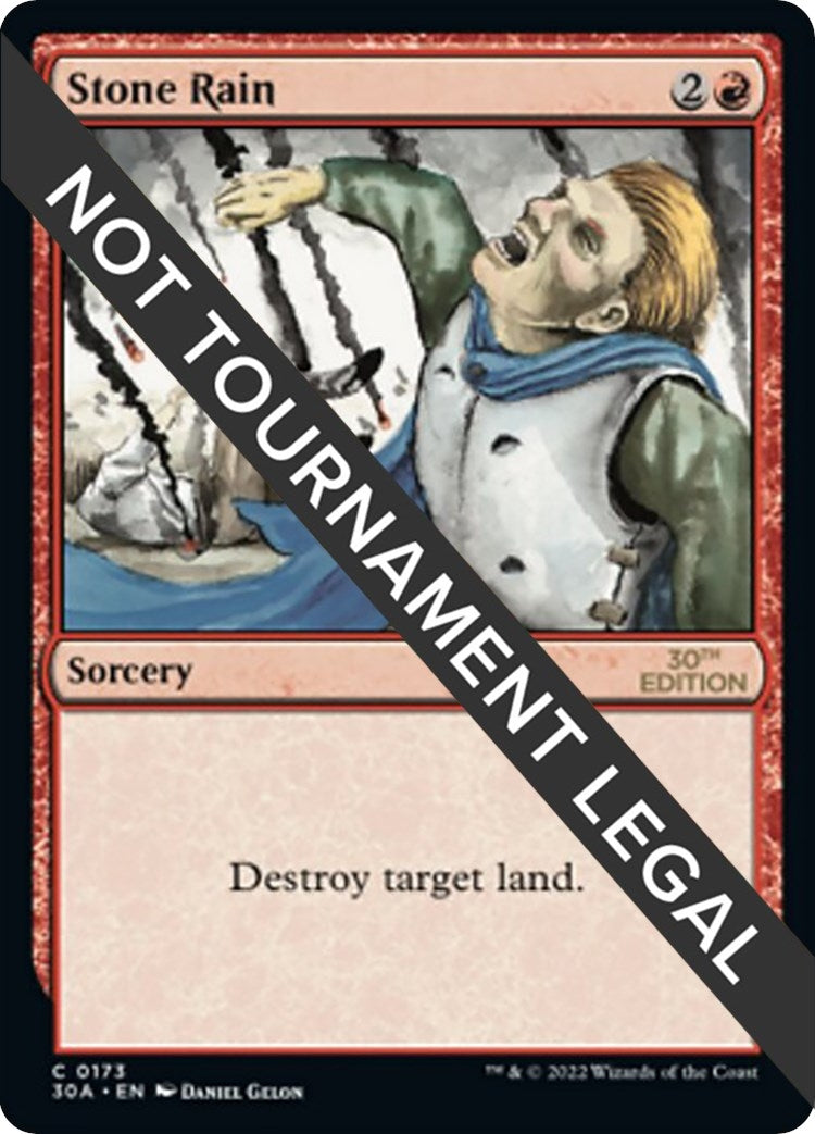 Image for Stone Rain (173) [30th Anniversary Edition] - Magic: The Gathering