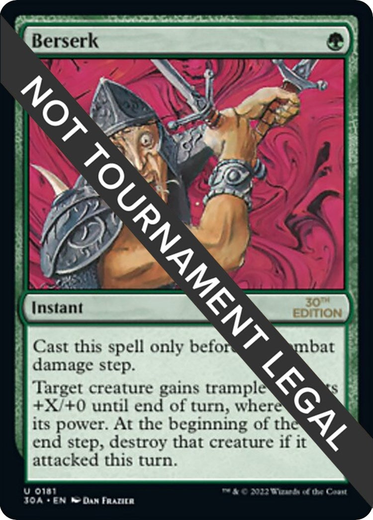Image for Berserk (181) [30th Anniversary Edition] - Magic: The Gathering