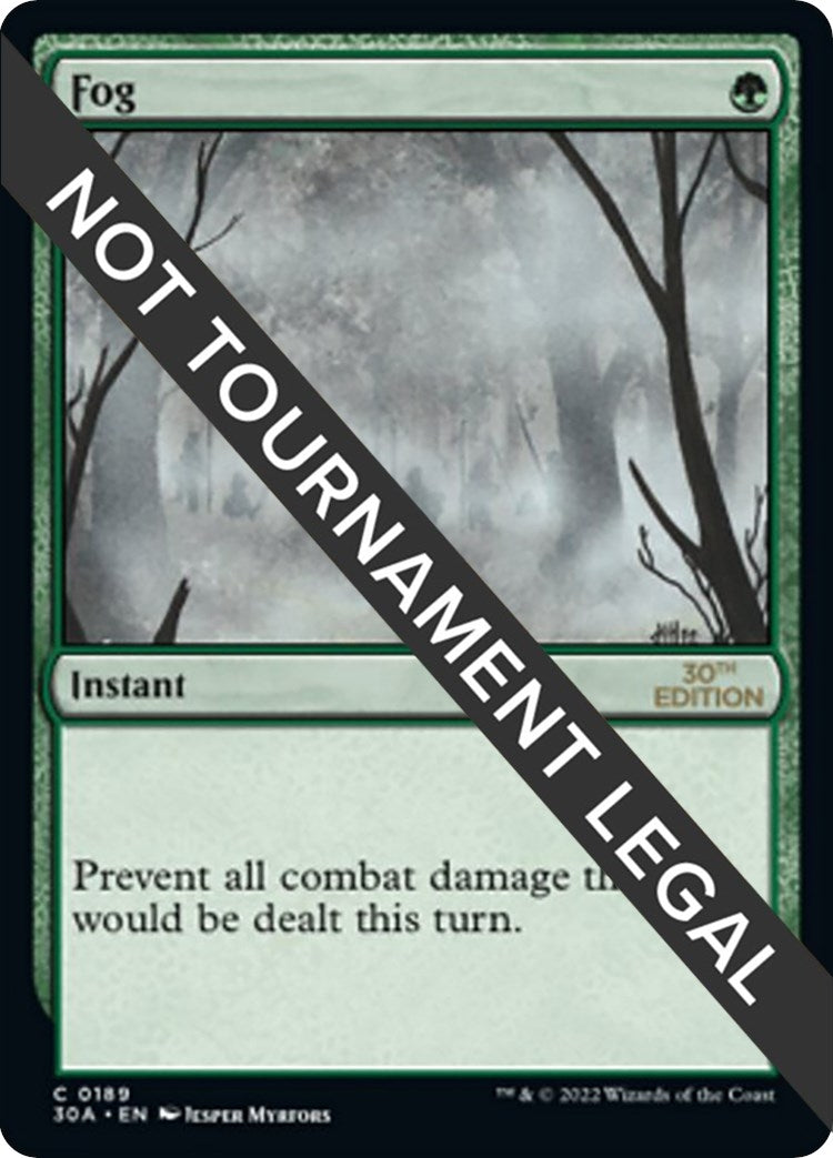 Image for Fog (189) [30th Anniversary Edition] - Magic: The Gathering