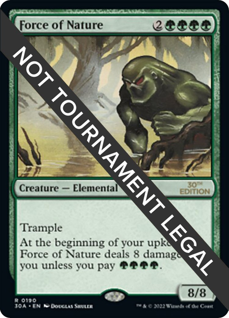 Image for Force of Nature (190) [30th Anniversary Edition] - Magic: The Gathering