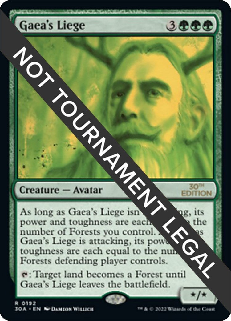 Image for Gaea's Liege (192) [30th Anniversary Edition] - Magic: The Gathering