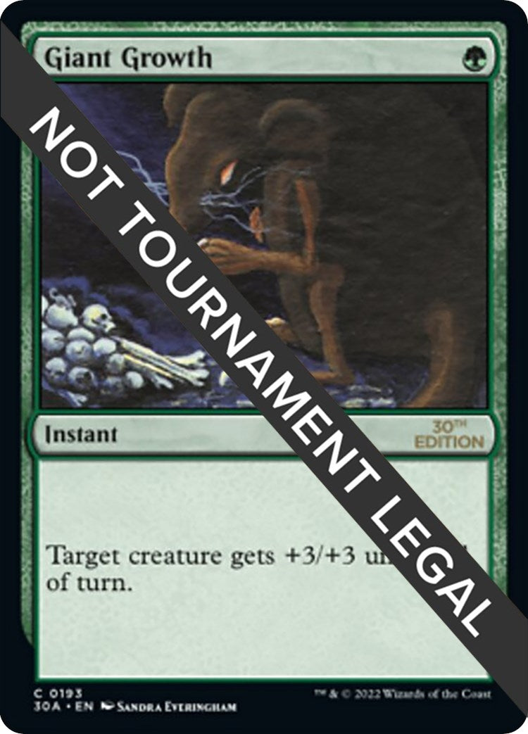 Image for Giant Growth (193) [30th Anniversary Edition] - Magic: The Gathering