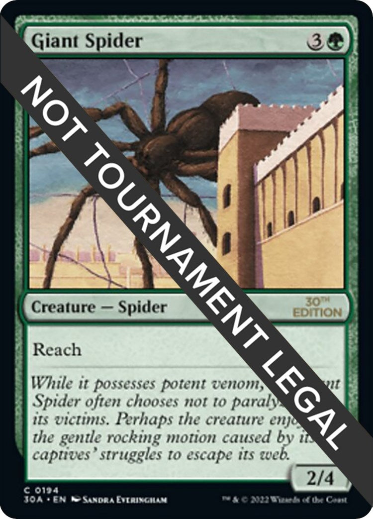 Image for Giant Spider (194) [30th Anniversary Edition] - Magic: The Gathering