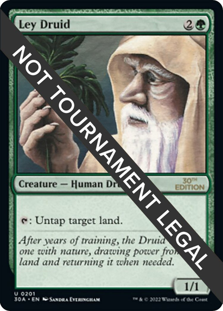 Image for Ley Druid (201) [30th Anniversary Edition] - Magic: The Gathering