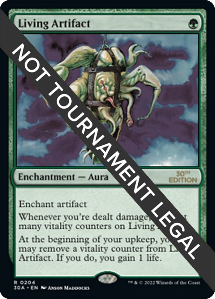 Image for Living Artifact (204) [30th Anniversary Edition] - Magic: The Gathering