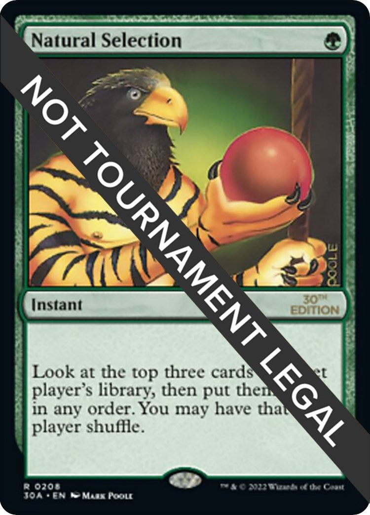Image for Natural Selection (208) [30th Anniversary Edition] - Magic: The Gathering