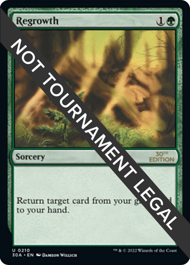 Image for Regrowth (210) [30th Anniversary Edition] - Magic: The Gathering