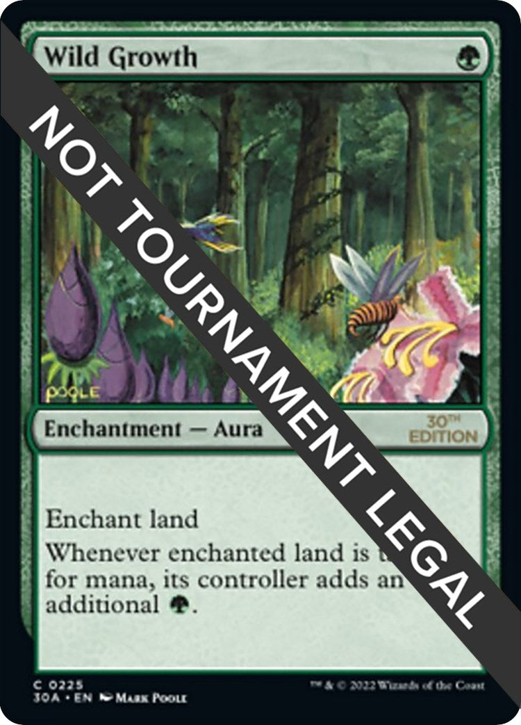 Image for Wild Growth (225) [30th Anniversary Edition] - Magic: The Gathering