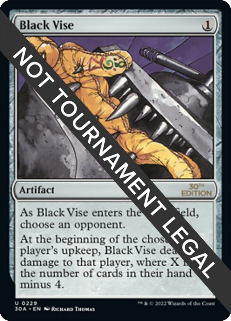Image for Black Vise (229) [30th Anniversary Edition] - Magic: The Gathering