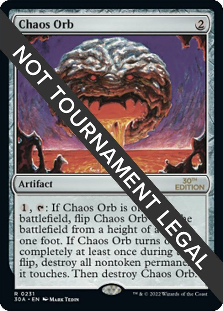 Image for Chaos Orb (231) [30th Anniversary Edition] - Magic: The Gathering