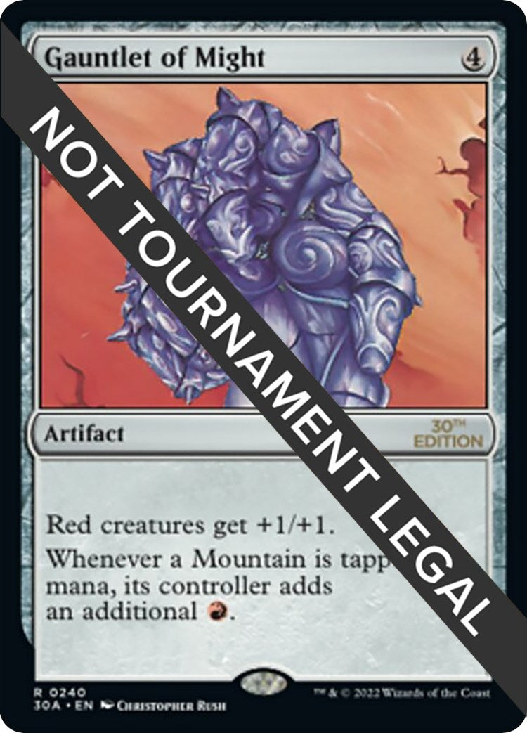 Image for Gauntlet of Might (240) [30th Anniversary Edition] - Magic: The Gathering