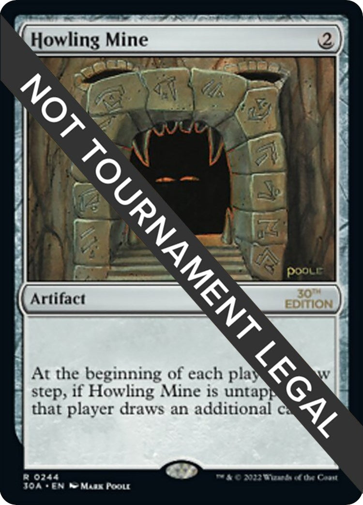 Image for Howling Mine (244) [30th Anniversary Edition] - Magic: The Gathering
