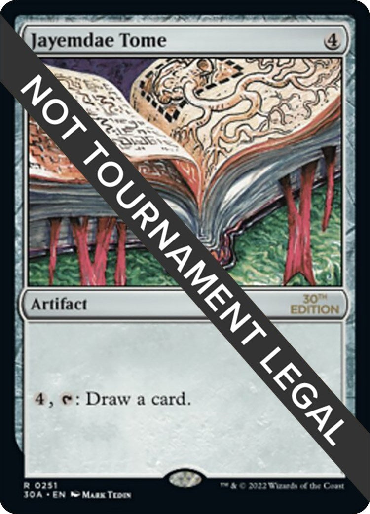 Image for Jayemdae Tome (251) [30th Anniversary Edition] - Magic: The Gathering