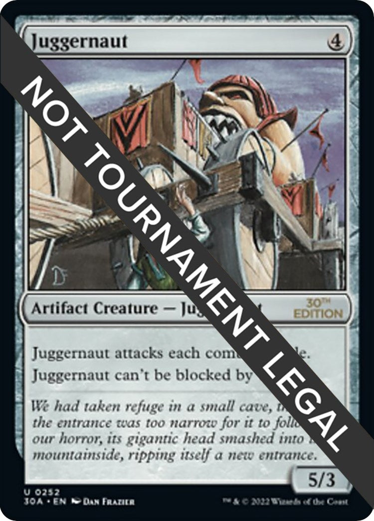 Image for Juggernaut (252) [30th Anniversary Edition] - Magic: The Gathering