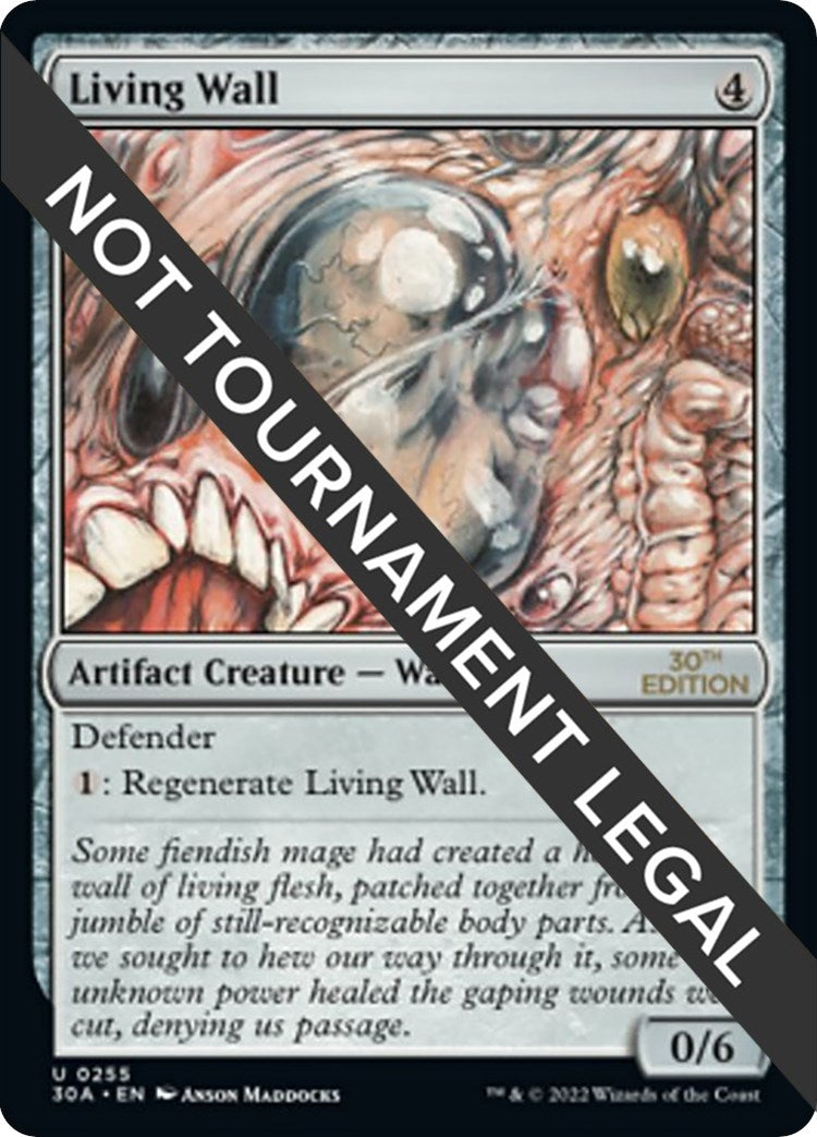 Image for Living Wall (255) [30th Anniversary Edition] - Magic: The Gathering