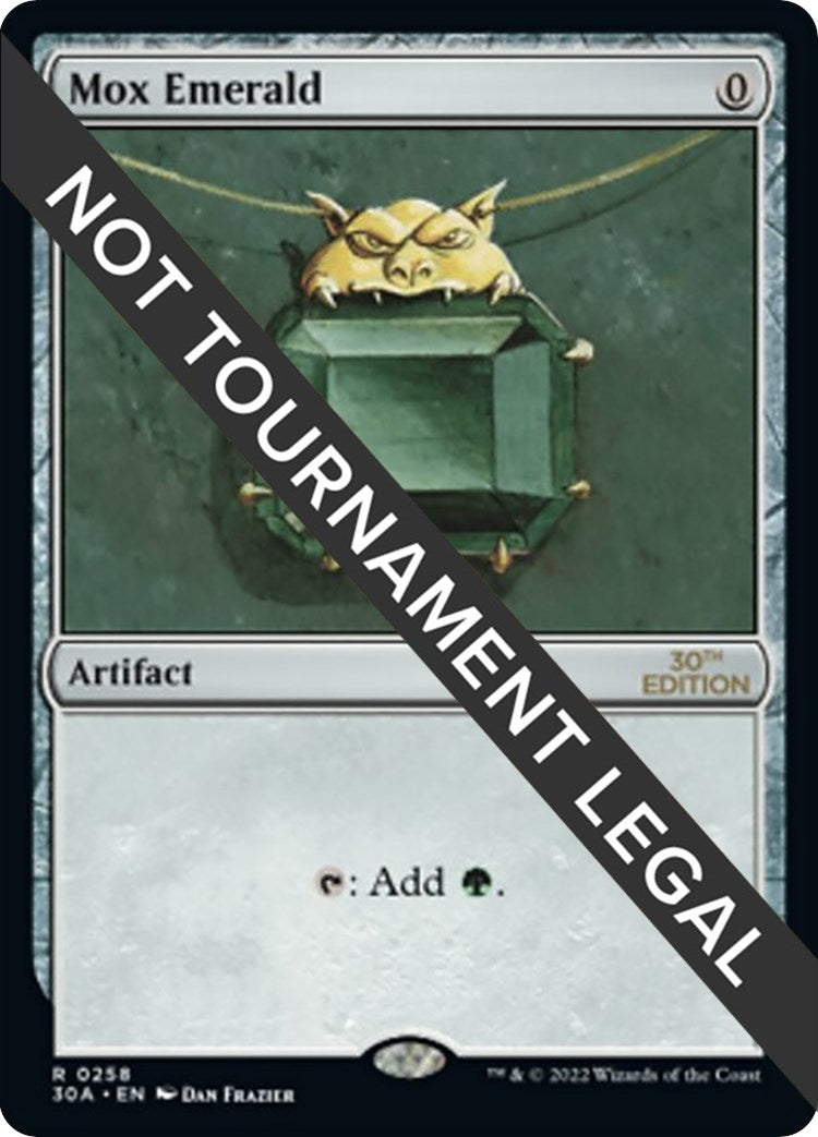Image for Mox Emerald (258) [30th Anniversary Edition] - Magic: The Gathering
