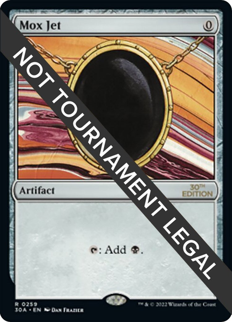 Image for Mox Jet (259) [30th Anniversary Edition] - Magic: The Gathering
