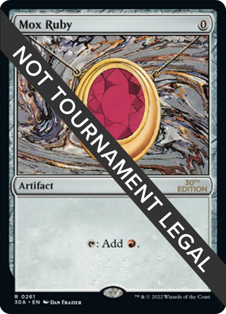Image for Mox Ruby (261) [30th Anniversary Edition] - Magic: The Gathering