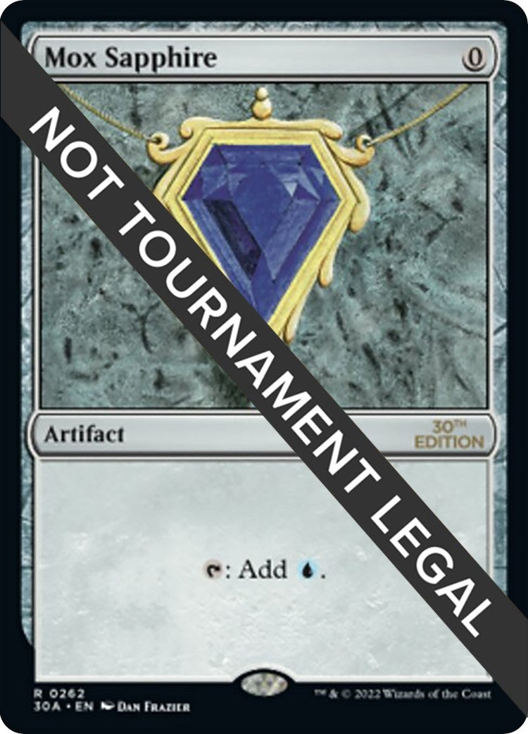 Image for Mox Sapphire (262) [30th Anniversary Edition] - Magic: The Gathering