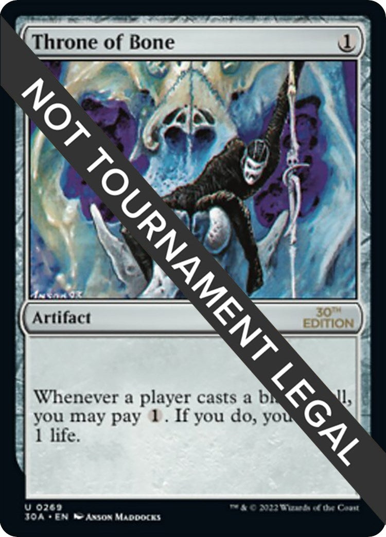 Image for Throne of Bone (269) [30th Anniversary Edition] - Magic: The Gathering