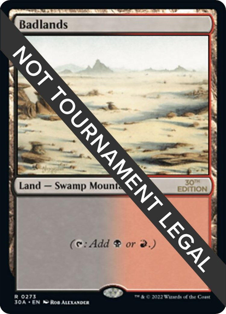 Image for Badlands (273) [30th Anniversary Edition] - Magic: The Gathering
