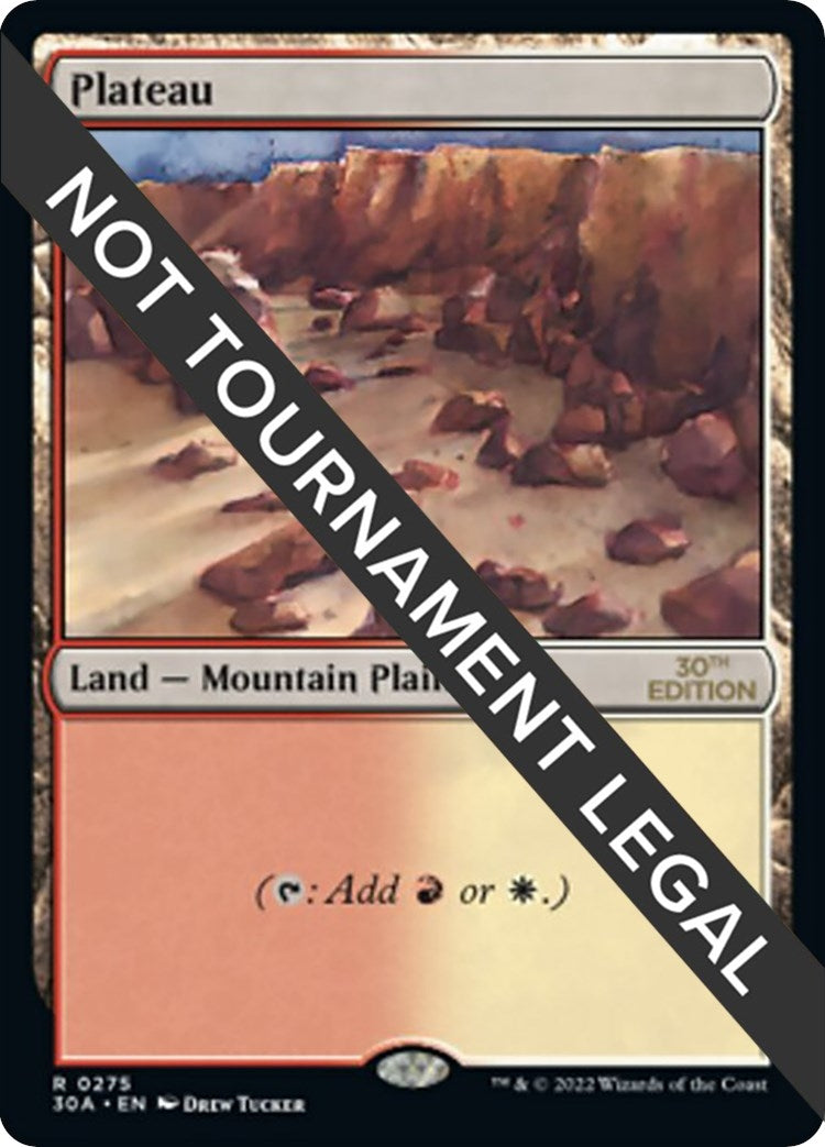 Image for Plateau (275) [30th Anniversary Edition] - Magic: The Gathering
